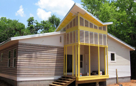 Habitat for Humanity 2, modular housing, 2007 Housing Committee Awards, DESIGNhabitat 2 House, Auburn School of Architecture