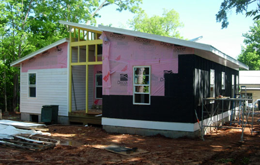 Habitat for Humanity 6, modular housing, 2007 Housing Committee Awards, DESIGNhabitat 2 House, Auburn School of Architecture