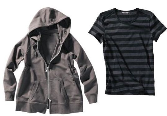 H&M PUSHES ORGANIC FOR FALL, H&M Organic Cotton Line, Fall 2007, H&M Organic Cotton Childrens Clothes, Organic H&M Cotton Sweatshirt, Organic Cotton T-shirt from H&M