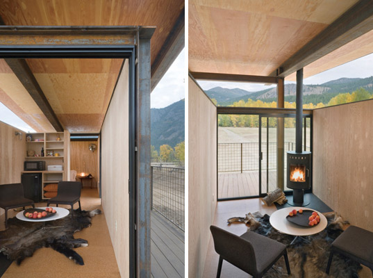 olson sundberg kundig allen architects, tom kundig, rolling huts, delta shelter, sustainable cabin