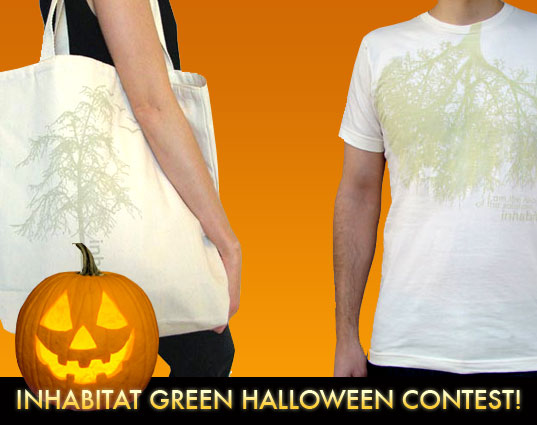 inhabitat green halloween contest, inhabitat halloween, halloween costume contest, green design, sustainable design, green costumes, inhabitat t-shirts