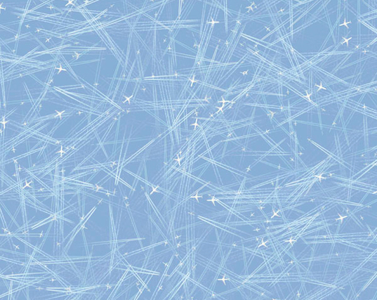 Jet Trails (2007), Von Lintel Gallery, Chris Jordan, Chris Jordan photography, eco-art, green art, ecological sensitive art, ecological art exhibition, ecological photography, green photography, sustainable photography exhibition, Running the Numbers exhibit at Von Lintel Gallery