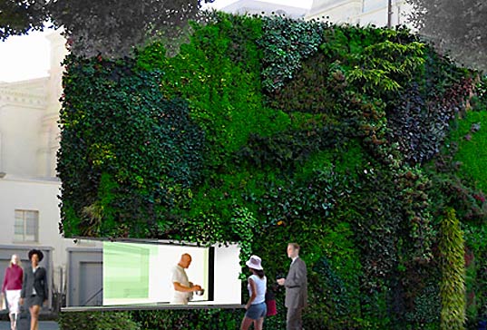 linklove_092509 vertical garden, green building, urban agriculture, retrofitting, building renovation