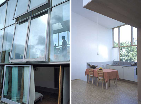 whatcotts yard, in between homes, terrace homes, terraced houses, ullmayer sylvester architects, london homes, sustainable homes, sustainable design, annalie riches, barti garibaldo