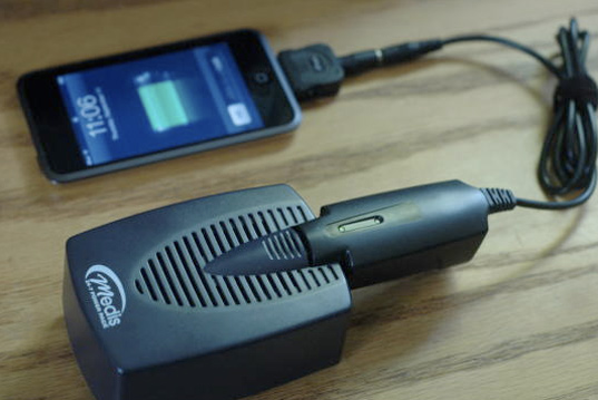 medis powerpack, fuel cell charger, green gadgets, portable fuel cell, alternative energy, medis powerpack fuel cell, medis portable charger