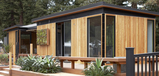 modern cottage, sunset magazine, pre-fab housing, sustainable housing, modern cabana