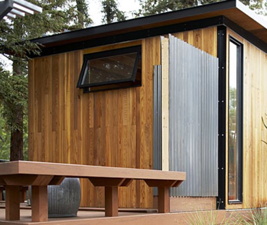 modern cottage, sunset magazine, pre-fab housing, sustainable housing, modern cabana