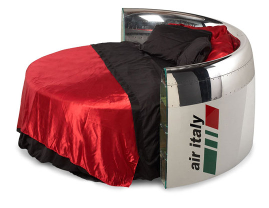MotoArt 747 Jet Liner Bed motoart, furniture, airplane, airplane parts, recycled, upcycled, recycled furniture