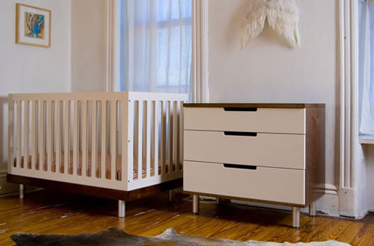Oeuf Eco-friendly Convertible Crib, Oeuf Classic Collection, Oeuf Classic Crib, Oeuf Classic Dresser, Sustainable Kids Furniture, Sustainable Baby Furniture, Moderntots, Inhabitots, Toddler Bed Conversion Kit, Convertible crib, Convertible Crib, Toddler Bed, Sustainable Furniture