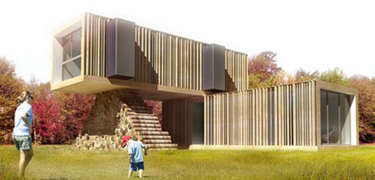 prefab friday inhabitat, Maison EvolutiV prefab, Olgga Architects, wooden modular buildings, prefabricated architecture, prefab structures, Salon Europeen du Bois, olgga3.jpg