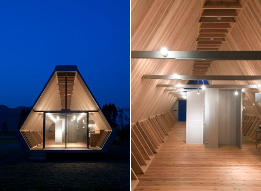 Onigiri, NKS Architects, Onigiri House, Japan, Japanese, sustainably harvested wood, sustainable wood, cedar, local materials, Oita, sustainable building, green architecture, onigiri3