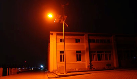 Duxlite Lighting Company, Wind & Solar Powered Streetlight Installation, China