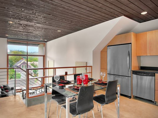 Mount Baker Residence, Seattle, PB Elemental Architecture, low-voc paint, radiant concrete floors, cfl lighting, sustainable building, sustainable architecture, green architecture