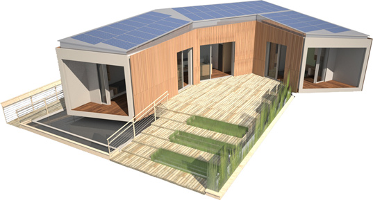 Refract House by CCA and SCU refract house, cca, scu, california academy of the arts, santa clara university, solar decathlon, sustainable design, green design, zero energy home