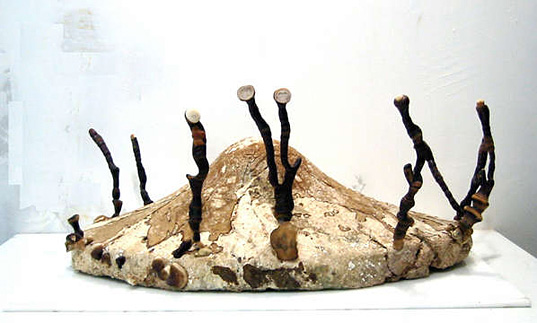 Phil Ross, Phil Ross artist, Phil Ross sculpture, Phil Ross botanical juggernauts, Phil Ross hydroponics, Phil Ross chronic revelator, LED light sculpture, recycled materials sculpture, Phil Ross eco-art, Phil Ross environmental installation art, Phil Ross live culture organisms