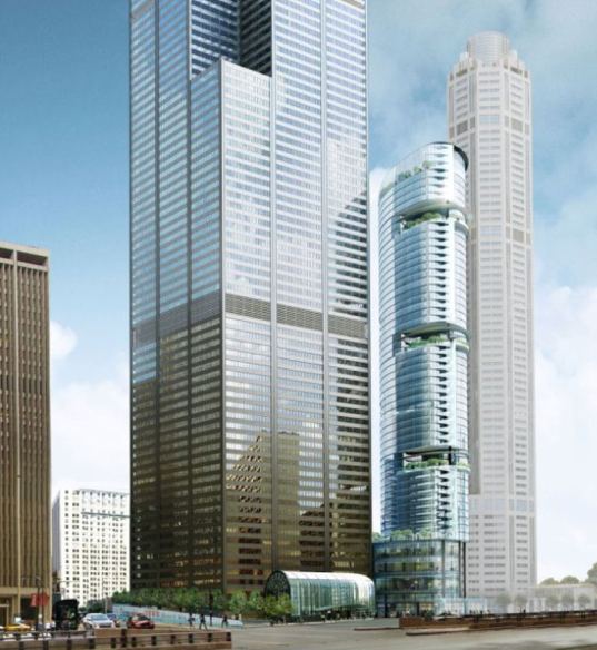 sears tower, eco retrofit, renovation, upgrade, energy efficiency, upgrade, Chicago