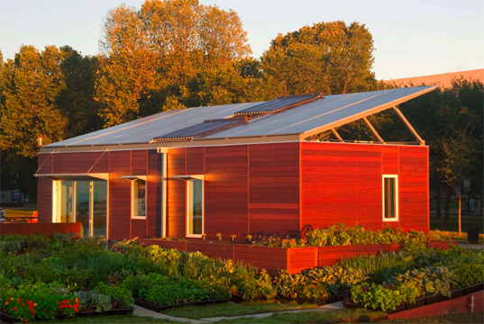 CUSD, Cornell University Solar Decathlon House, Cornell Solar Decathlon Home, Cornell Zero-Energy House, Zero Energy Home, Zero Energy Home Design, Independence Energy Homes, Eco design build, green design-build firm, David Wax, Emile Chin-Dickey, Stephanie Horowitz, Benjamin Uyeda, Jordan Goldman, photovoltaics, solar powered house, cornell solar house