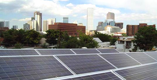 Solar America Cities, EERE, Department of Energy, Solar America Initiative, New Frontiers in Energy Summit, renewable energy, solar photovoltaic, solar thermal, Tucson, Denver, New York, Seattle, Houston, Knoxville, Orlando, Philadelphia, San Antonio, San Jose, Santa Rosa, Sacramento, solardenver.jpg