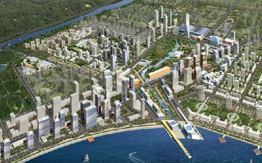 songdo ibd, songdo, south korea, eco city, eco-city, master plan, sustainble city, open space, central park,