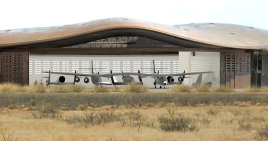 spaceport america, new mexico, groundbreaking, LEED, space launch