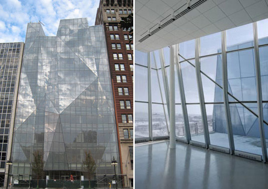 spertus institute, krueck and sexton architects, sustainable architecture, green building, green roof, leed silver museum, jewish center, mixed-use green architecture