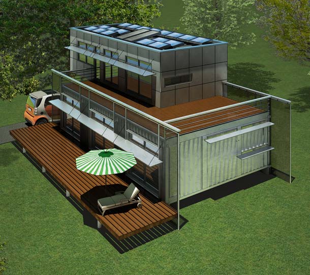 Spoorhouse, benno van noort, van noort designs, Winner of Lifecycle Building Challenge, lifecycle building competition, sustainable building, prefab homes, prefab house