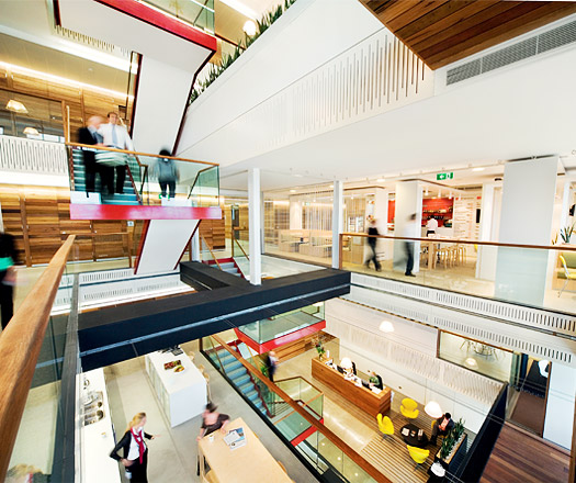 milo dunphy, milo dunphy awards, stockland head office, stockland, bligh voller nield, sustainable architecture, building retrofit, sydney green architecture, sydney sustainable architecture