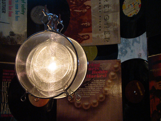 bklyn designs, furniture, eco-furniture, modern furniture, sustainable furniture, green furniture, strainer lamp