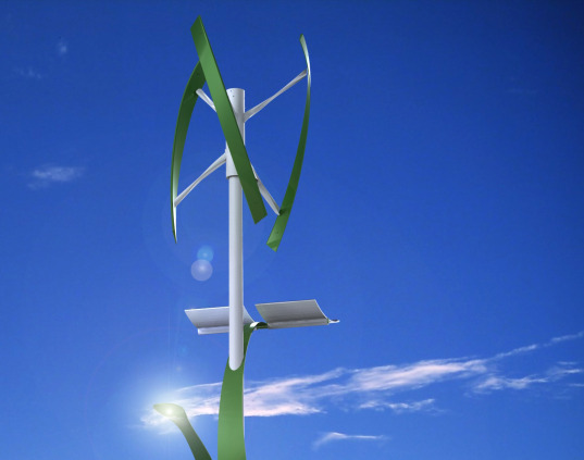 street lamp, lamp, LED, solar, wind, solar power, wind power, pv, wind turbine