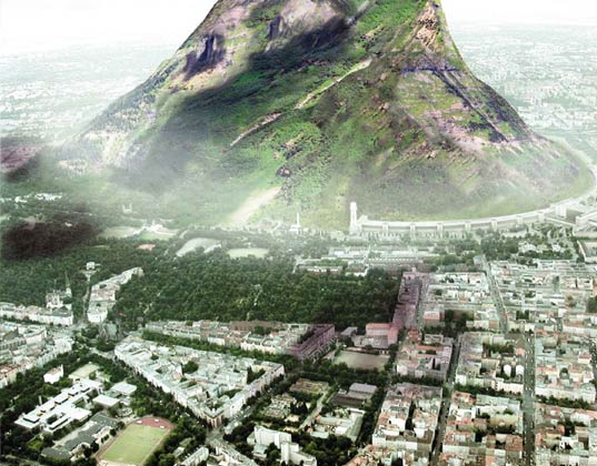 the berg, jacob tigges, berlin, tempelhof, giant mountain, faux mountain