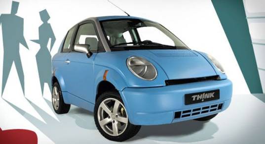 Think car, THINK electric car, electric car, zero emissions vehicle, zero emissions car, THINK automotives, THINK vehicle, compact car, green transportation, sustainable cars, transportation tuesday