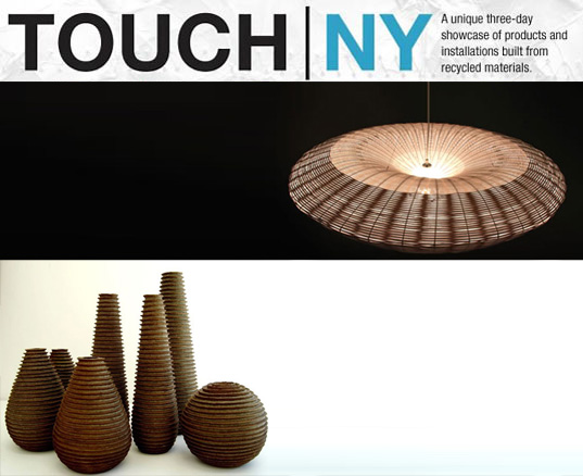 TOUCH | NY: Sustainable Design, Touch NYC, Brazilian design, recycled design, reclaimed design, reclaiming design, green design exhibition, sustainable design, eco design, NY Design Week 2008, ICFF 2008, Furniture Fair 2008, New York Design Week, sustainable design exhibition