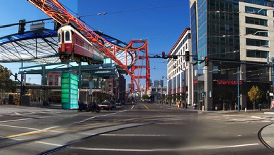 Air Tram San Francisco, transportation San Francisco, public transit San Francisco, train system San Francisco, travel San Francisco, traffic congestion San Francisco, tram1.jpg