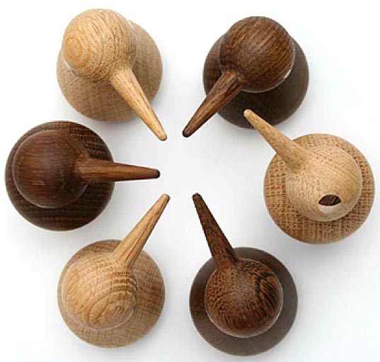 family of birds Danish design Kristian Vedel architect wooden products design children kids nursery