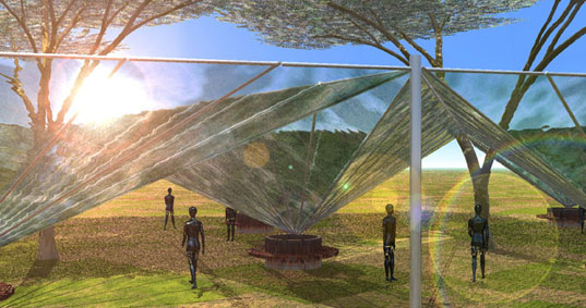 Water Collector, Rainwater, Turning Air Into Water, Moisture Water Collector, WatAir Geotectura, Arup, WaterAid, Joseph Cory, Eyal Malka