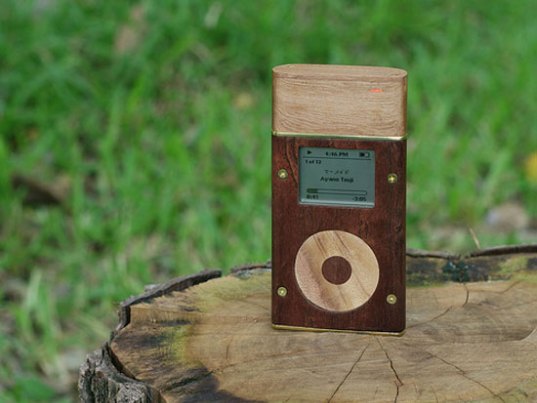 wood, iPod, iPod Mini recovered